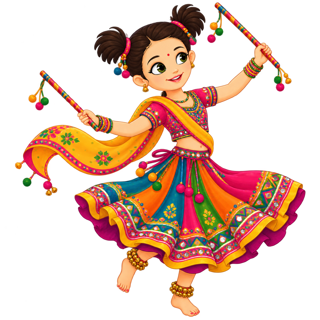 Folk dance class